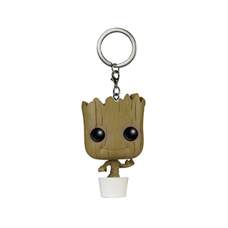 Móc Khóa Hình Nhân Vật Groot Raccoon Phim Guardians of the Galaxy