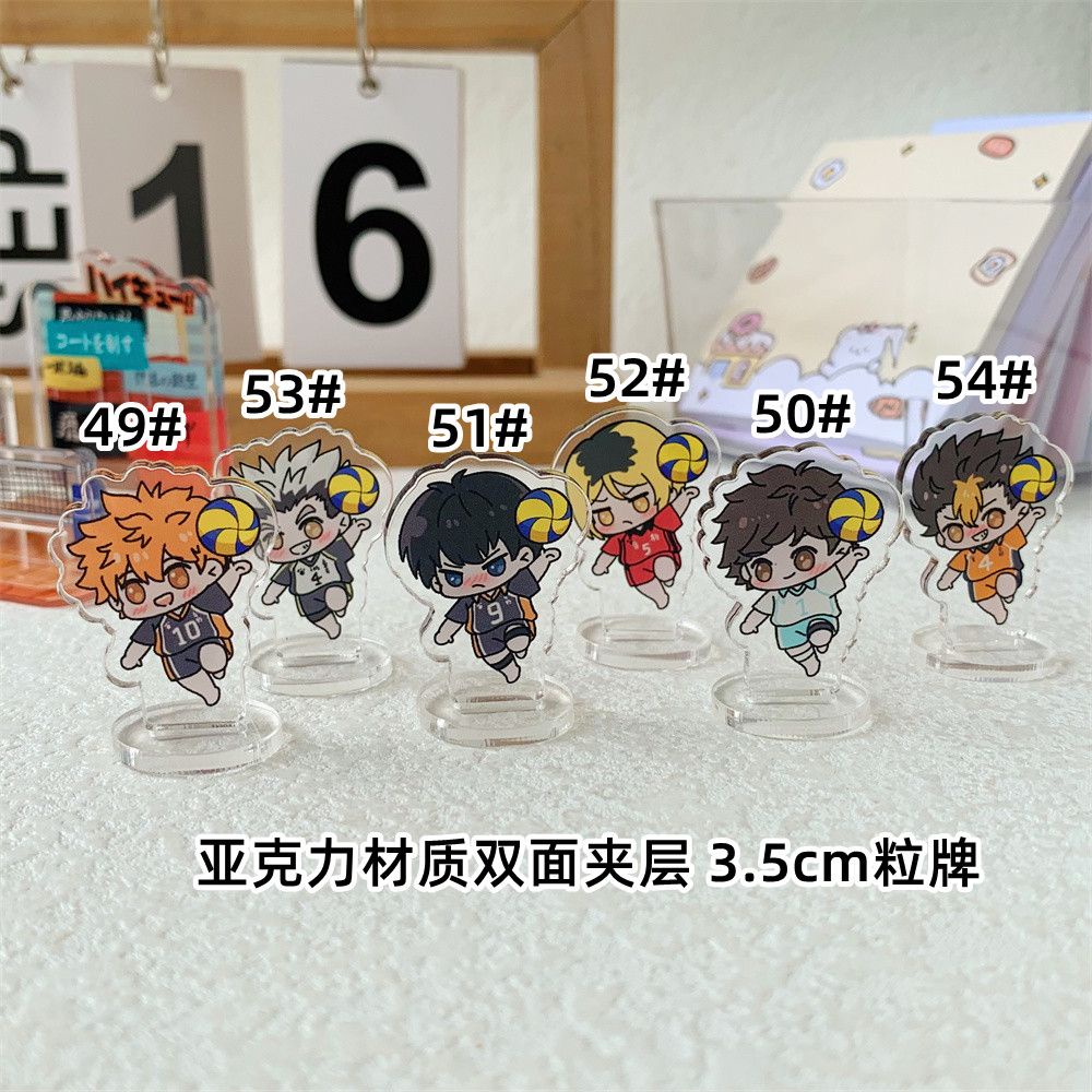Haikyuu Giá Đỡ Mini Hình Trái Bóng Chuyền Độc Đáo