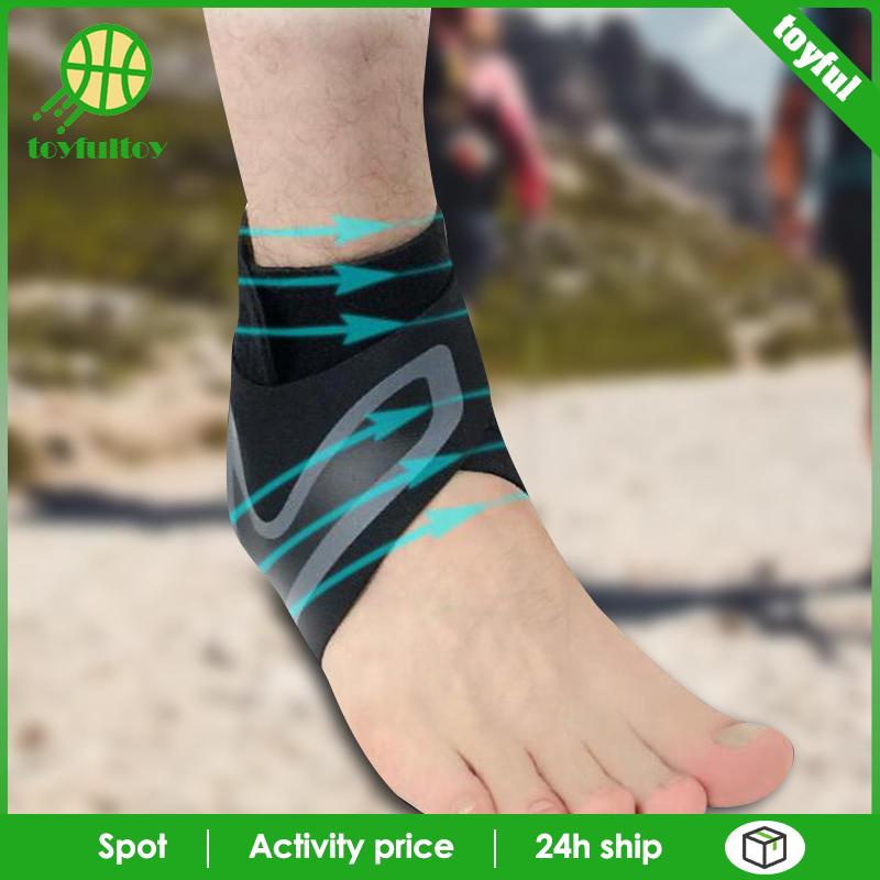 Đai Quấn Mắt Cá Chân Bằng Cao Su Tổng Hợp Co Giãn Hỗ Trợ Luyện Tập Thể Thao Bóng Rổ Leo Núi
