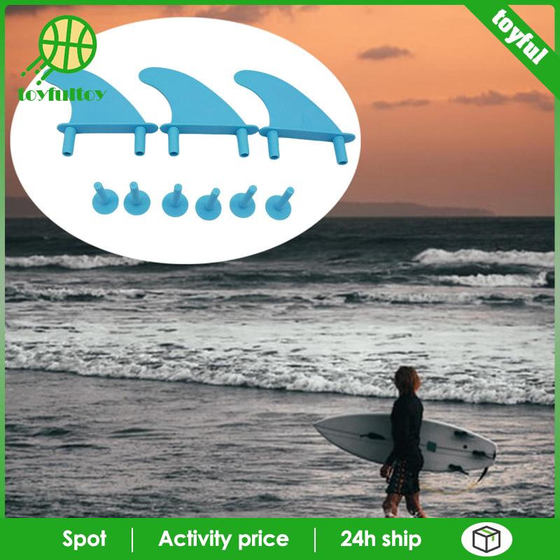 Set 3 Ốc Vít Dài Bằng Xốp Gắn Ván Lướt Sóng Ngoài Trời