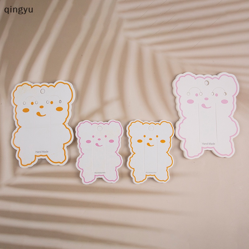 Set 50 Kẹp Tóc Hình Gấu Hoạt Hình DIY Dành Cho Trẻ Em