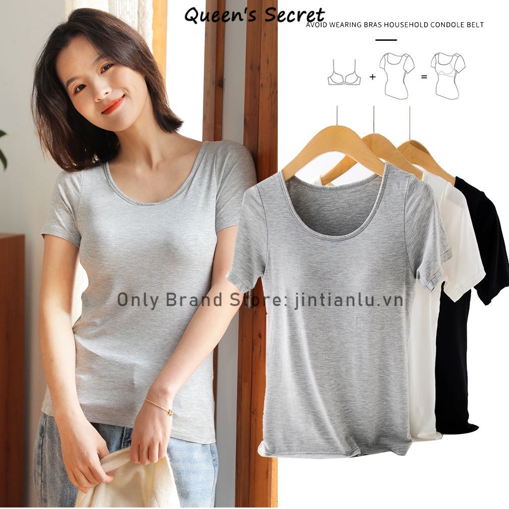Áo Thun Nữ Tay Ngắn Màu Trơn Size S-3XL Phong Cách Nhật Bản