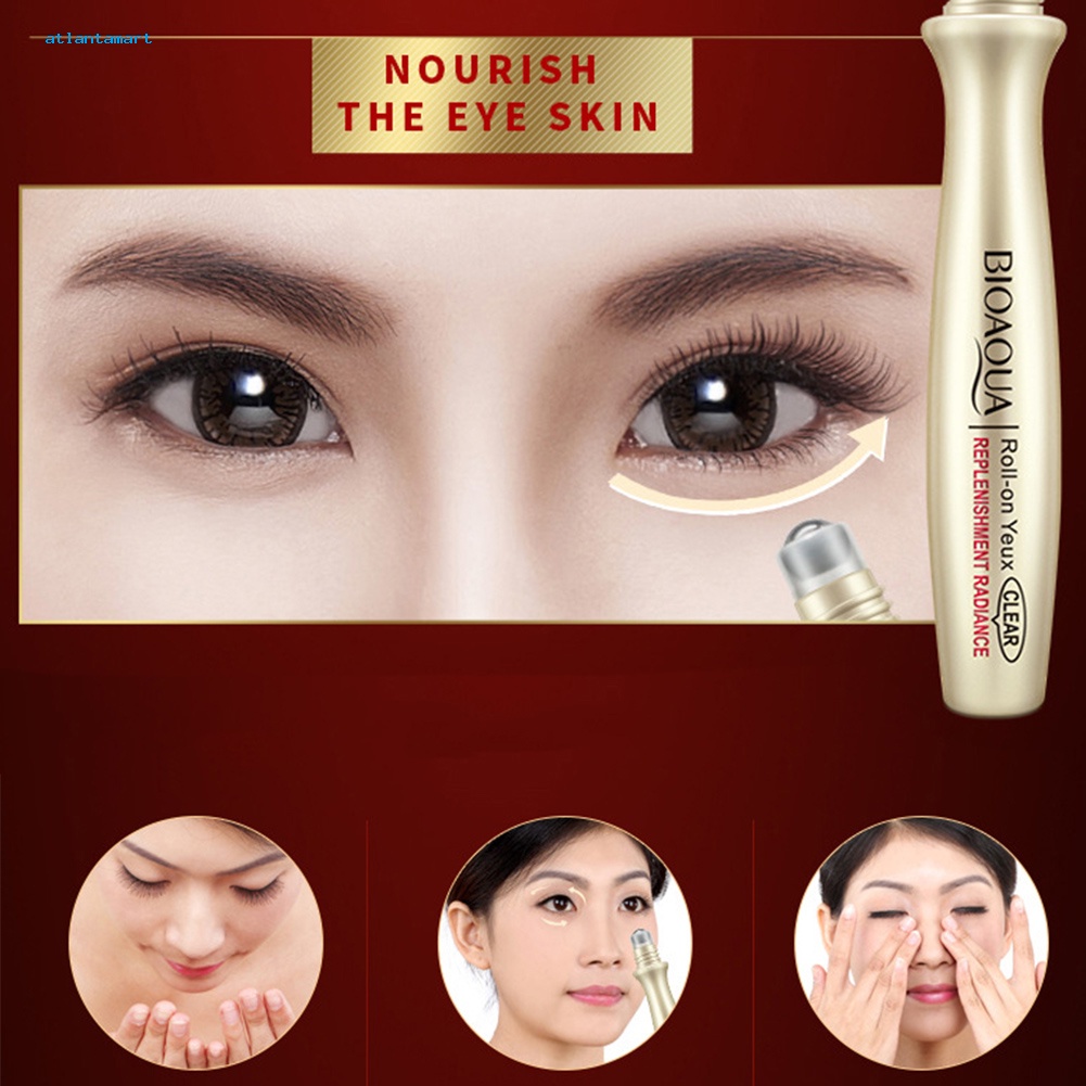 Túi Đựng Đồ Dùng Cao Cấp Tiện Dụng| Tinh Chất Dưỡng Da Mắt BIOAQUA Dạng Lỏng Dưỡng Ẩm Chống Nếp Nhăn Và Quầng Th