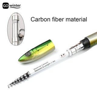Cần Câu Cá Mini 1.4m Bằng Carbon