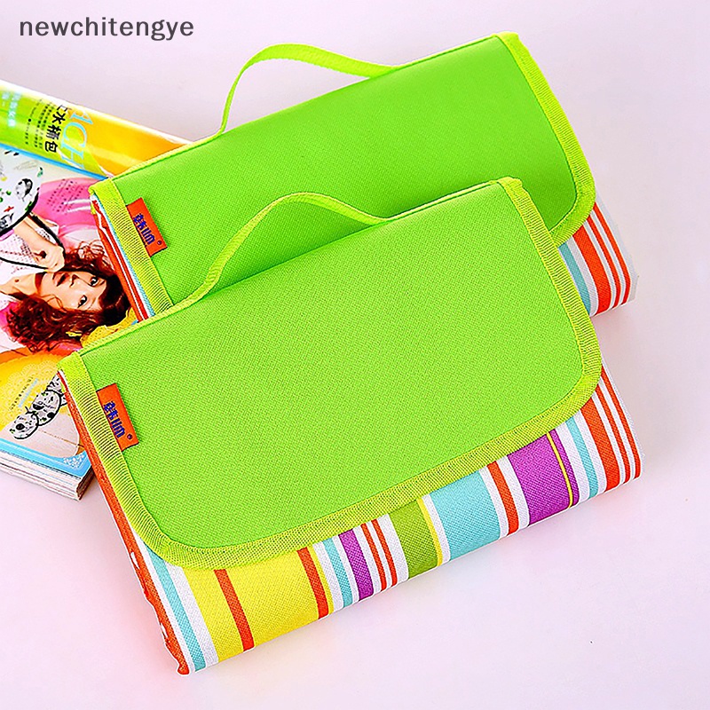 Thảm Dày Gấp Gọn Chống Thấm Nước 200cm * 200cm In Họa Tiết Hoa Đa Ứng Dụng