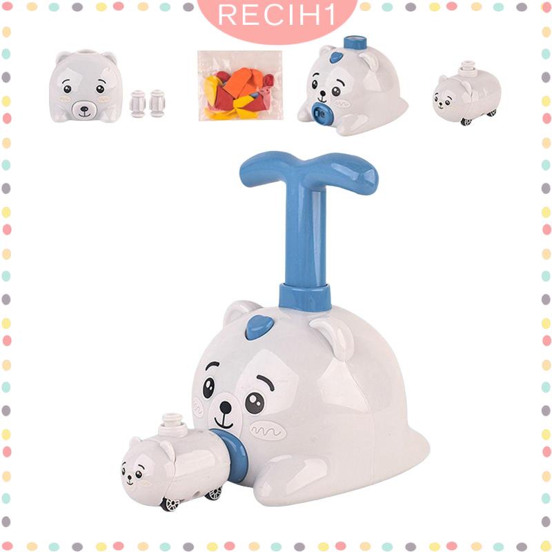 Máy Bơm Bong Bóng Hình Xe Hơi / Xe Hơi Kèm 6 Bong Bóng Vui Nhộn Dùng Làm Quà Tặng Sinh Nhật Cho Bé Trai Gái