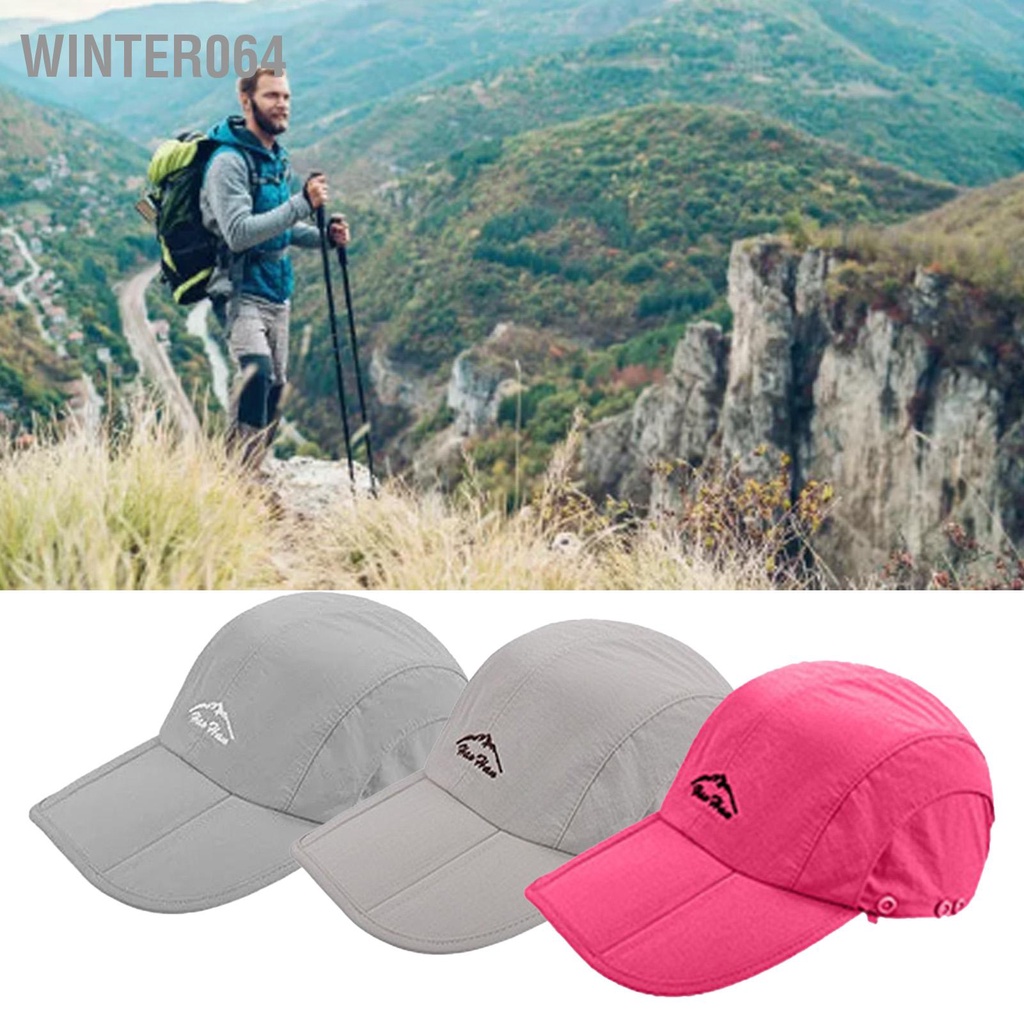 Winter064 Có Thể Gập Câu Cá Nón Mặt Trời Nam Nữ Rộng Vành Hat Với ​​Mặt Che Cổ Vạt Cho Đi Bộ Đường Dài đi Xe Đạp