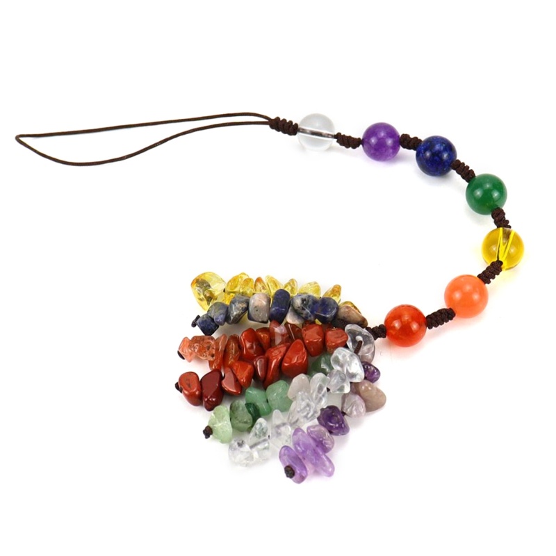 Phụ Kiện Treo Trang Trí Tay Nắm Cửa Hình Trái Tim Bằng Đá Thạch Anh Tự Nhiên