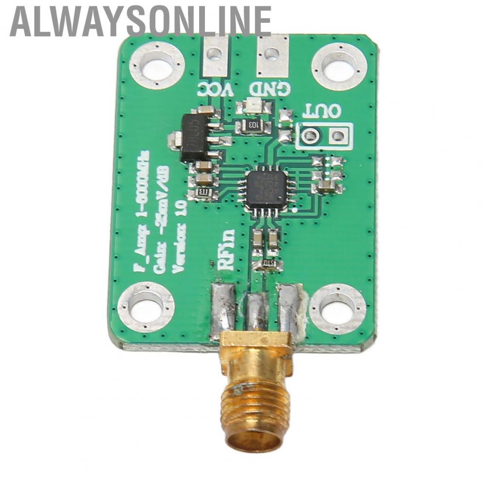 Alwaysonline Frequency Power Meter 1M To 8000MHz Plug and Play High Accuracy Logarithmic Detector AD8317  for RF Signal Detection