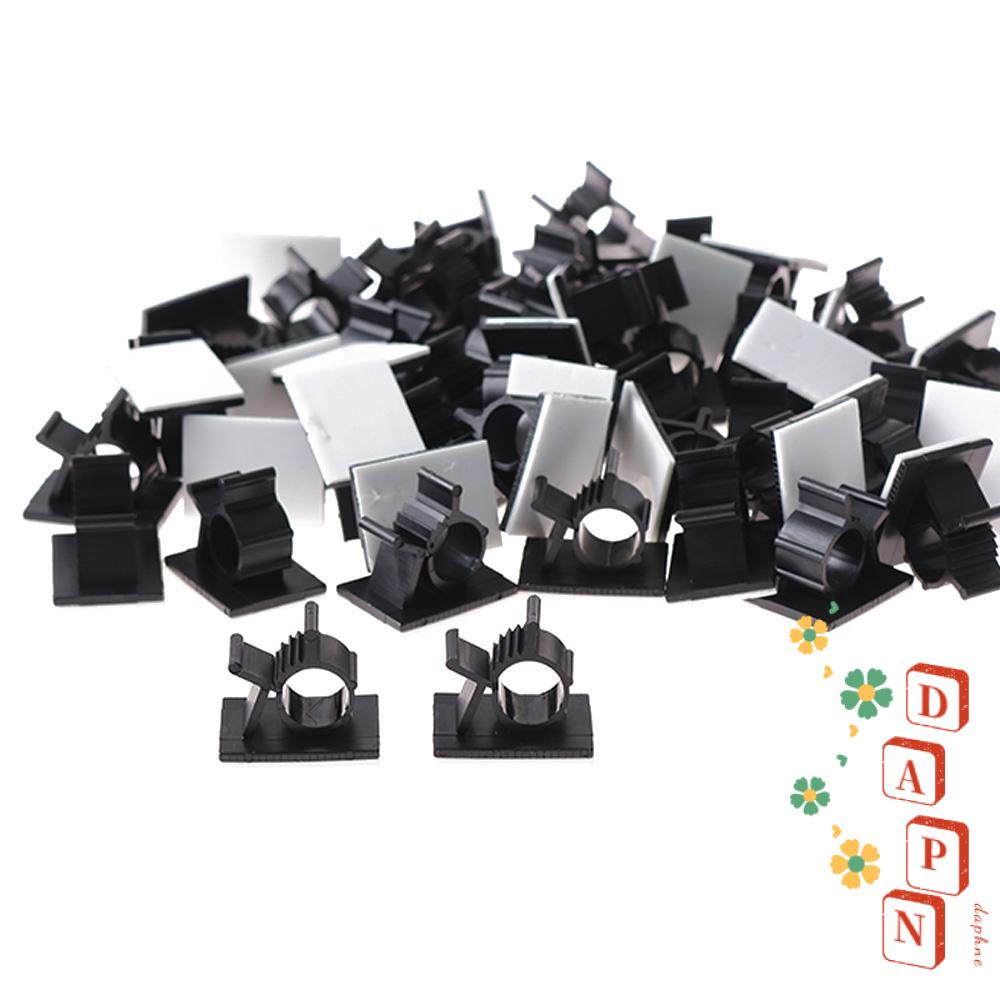 Bộ 50 Kẹp Nhựa Cố Định Dây Cáp