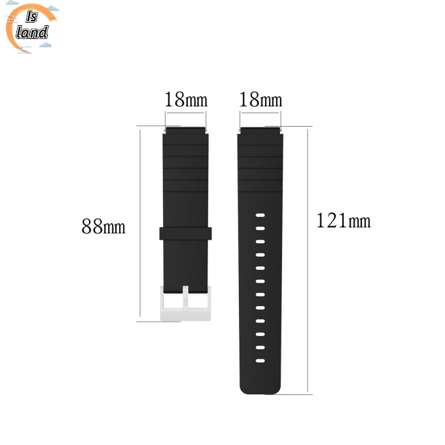 Dây Đeo Thay Thế Bằng Silicone Mềm Cho Đồng Hồ Thông Minh Mibro T1
