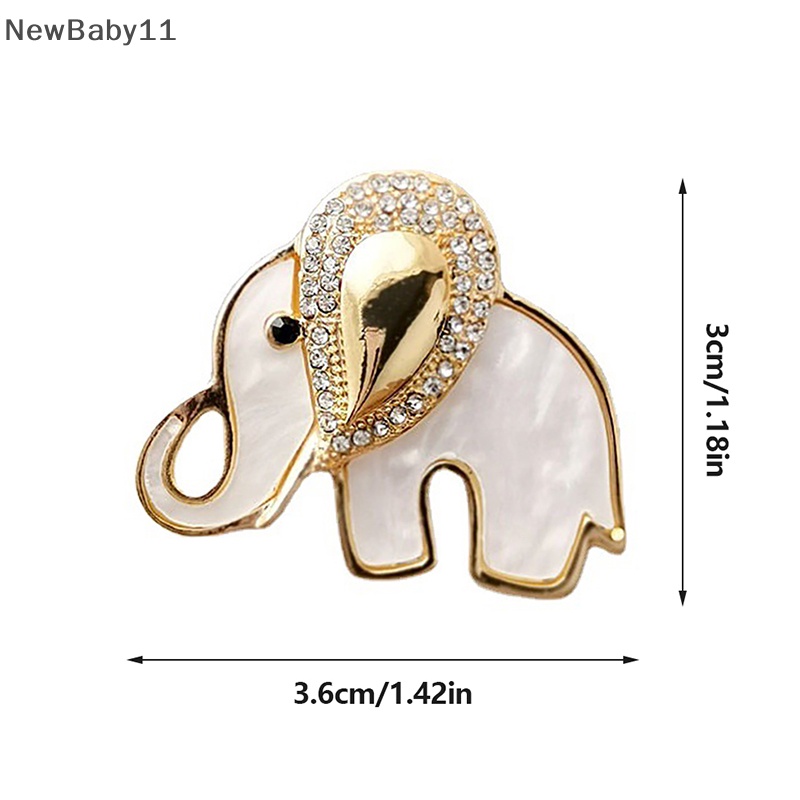 1 Ghim Cài Áo Hình Chú Voi Nhỏ Dễ Thương Cho Nam Và Nữ