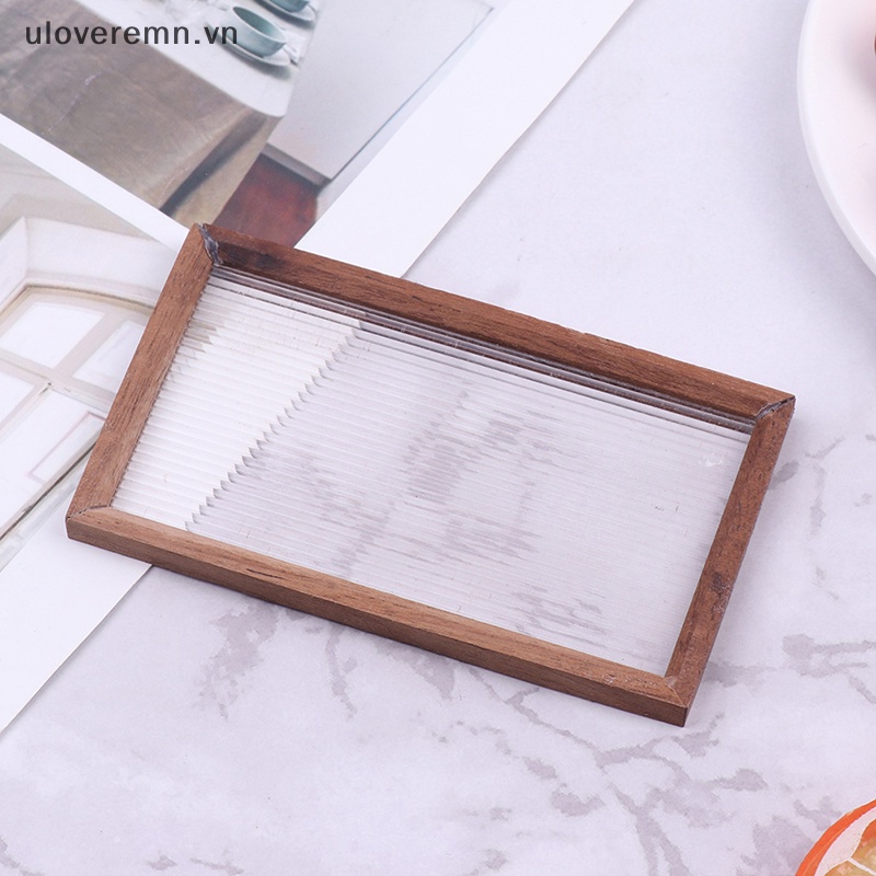 Uloveremn 1 Mô Hình Đồ Nội Thất mini Bằng acrylic Cho Nhà Búp Bê
