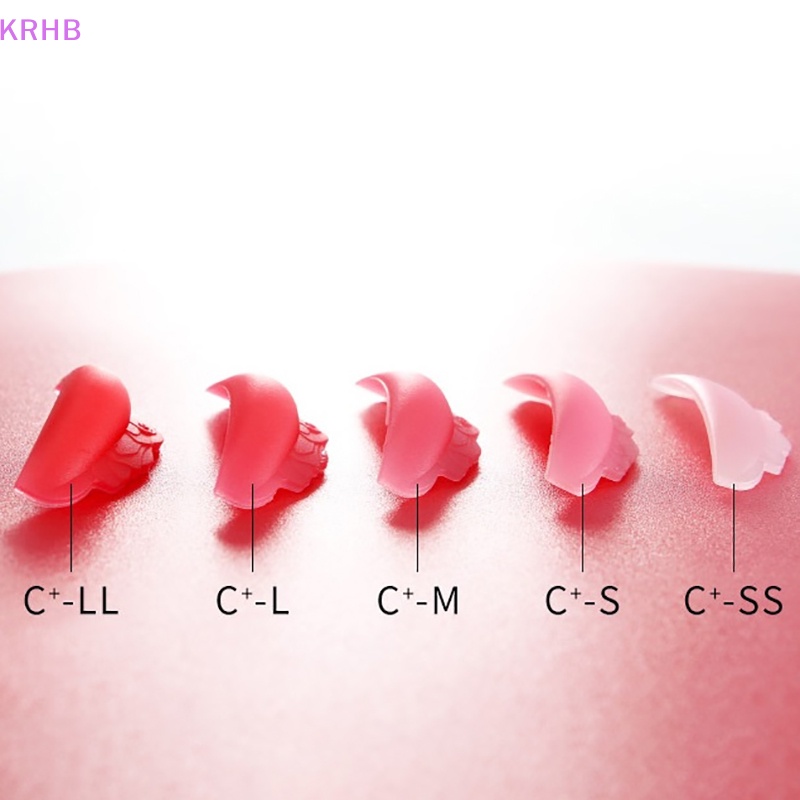 Set 8 Cặp Đệm Silicon Nhiều Màu Hỗ Trợ Uốn Cong Lông Mi Mới