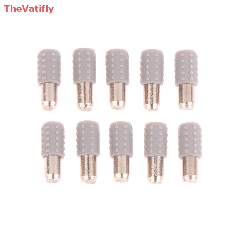 [Thevalifly] Set 10 Chốt Kim Loại Cố Định Tấm Kính Kệ Tủ Đồ Nội Thất