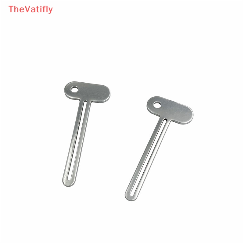 [Thevalifly] Ống Nặn Kem Đánh Răng Kim Loại Nhiều Màu Sắc Cho Phòng Tắm / Nhà Bếp