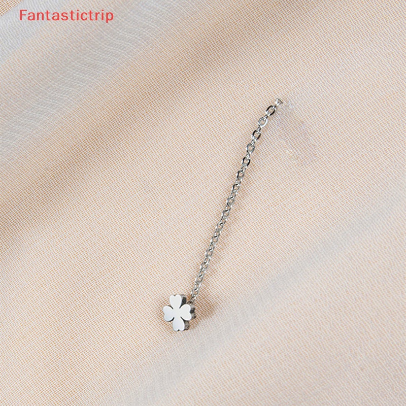 [Fantastictrip] Khuyên Tai Dáng Dài Tua Rua Phong Cách Đơn Giản Hợp Thời Trang Cho Nữ Mới