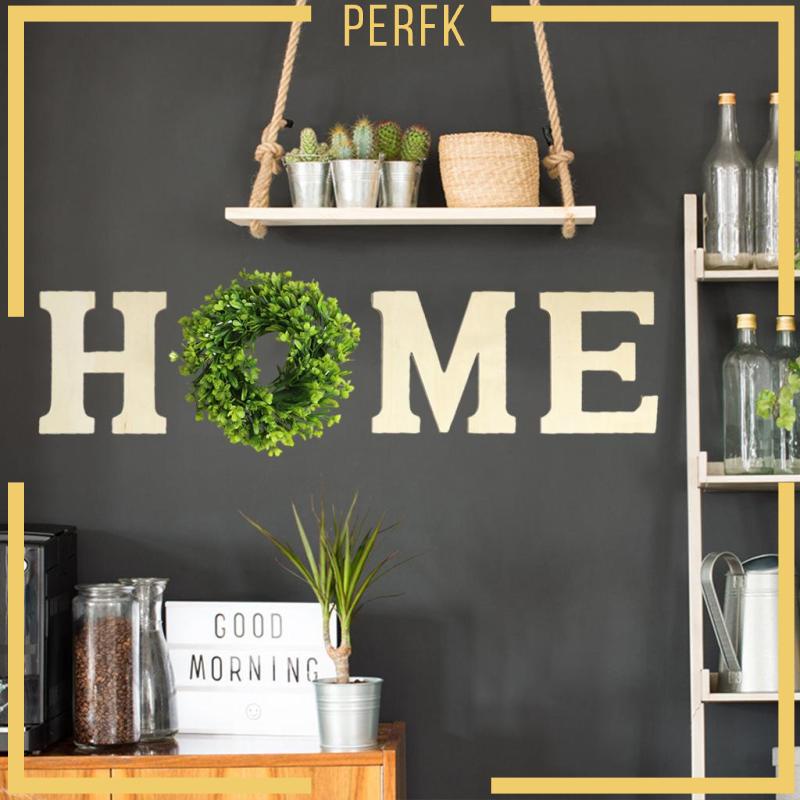 [Perfk] Biển Hiệu Chữ Cái Bằng Gỗ Màu Đen Trang Trí Nhà Nông Trại