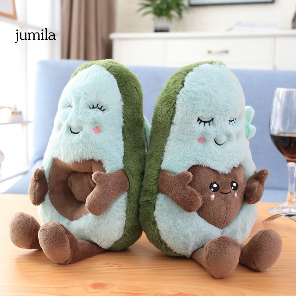 Trái Bơ Nhồi Bông Đáng Yêu Trang Trí Nhà Cửa / Văn Phòng