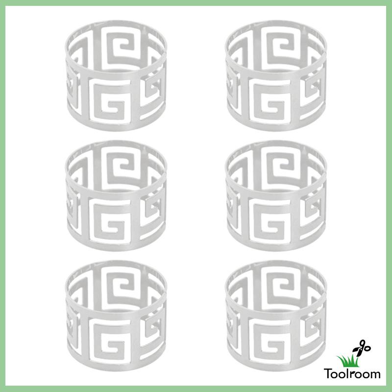 Set 6 Giá Đỡ Khăn Ăn Bằng Sắt Trang Trí Nhà Cửa