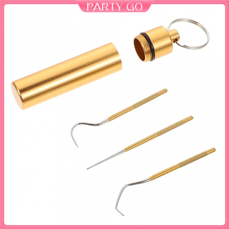 Bộ Dụng Cụ Chăm Sóc Răng Miệng Bằng Thép Không Gỉ