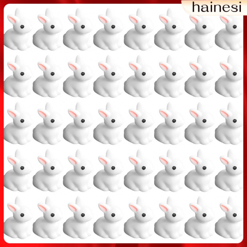 Set 100 Tượng Thỏ Mini Trang Trí