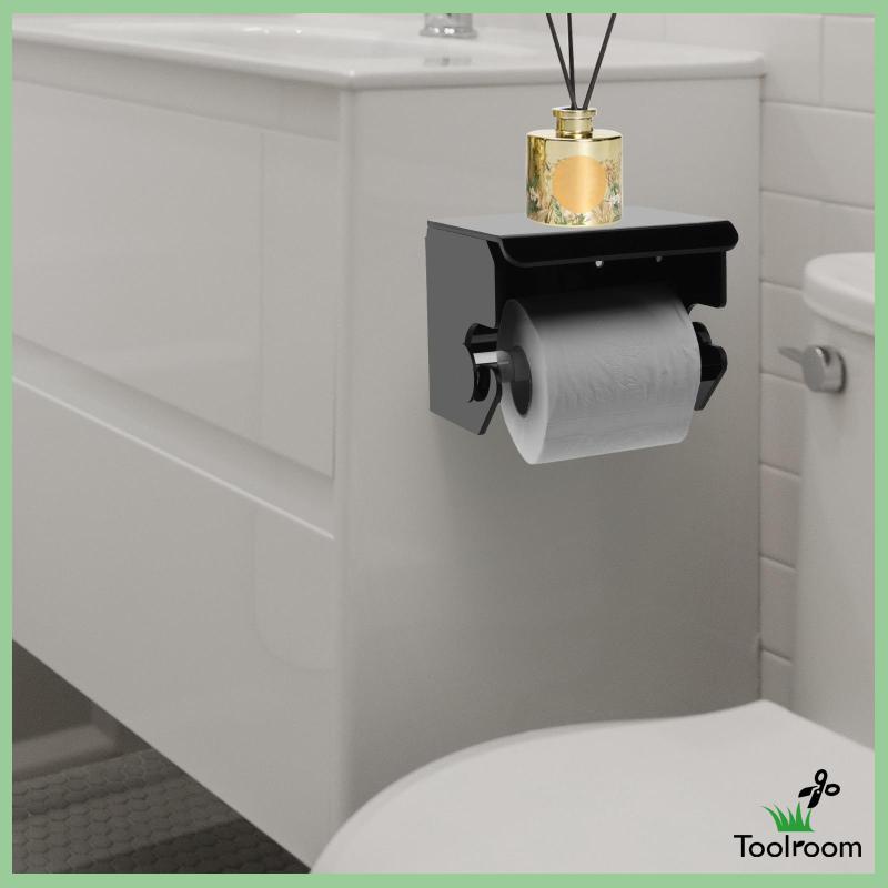 Giá Đỡ Cuộn Khăn Giấy Bằng Acrylic Chống Thấm Nước Tiện Dụng Cho Phòng Tắm / Nhà Bếp