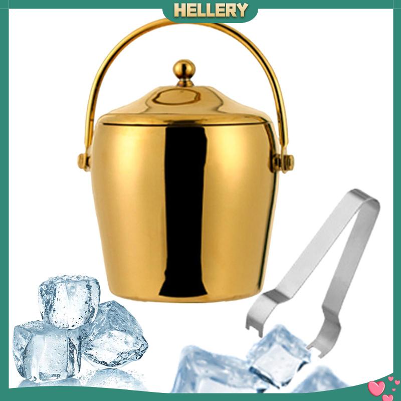 Xô Đựng Đá Hai Lớp Cách Nhiệt Dùng Cho Tiệc Nướng Bbq