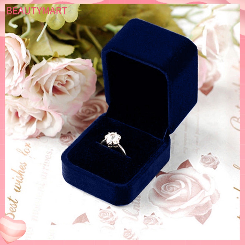 Hộp Đựng Trang Sức Hình Vuông Có Nắp Đậy Tiện Dụng