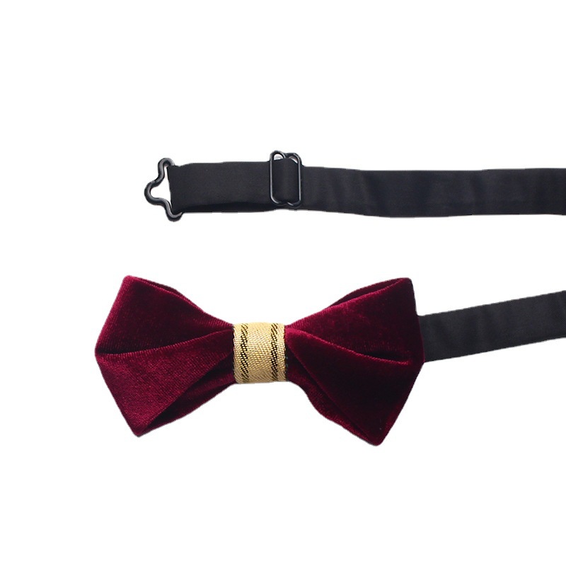 Giày Nhung Mũi Nhọn Thắt Nơ Màu Sắc Đơn Giản Phong Cách Hàn Quốc