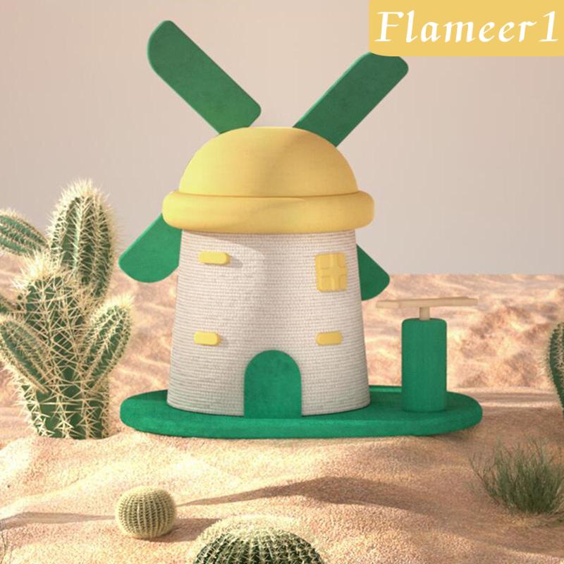 [Flameameer1] Cối Xay Gió Đồ Chơi Tương Tác Huấn Luyện Mèo