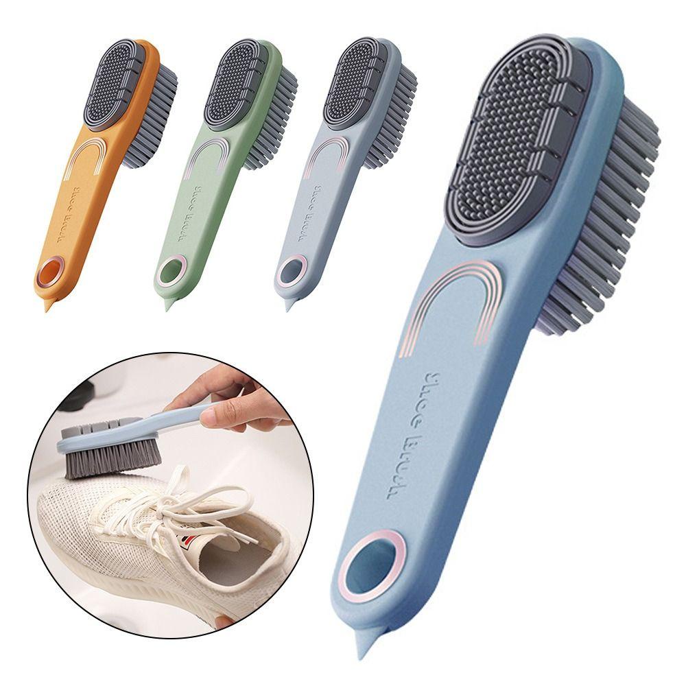 Bàn Chải Chà Giày Hai Mặt Bằng Cao Su Mềm Tiện Dụng