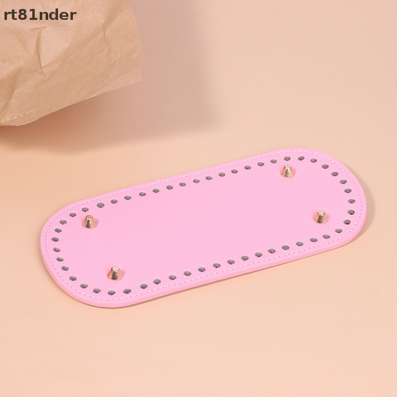 Rt 1 Đế Dài Bằng Da PU Dệt Kim Làm Túi Xách Thủ Công