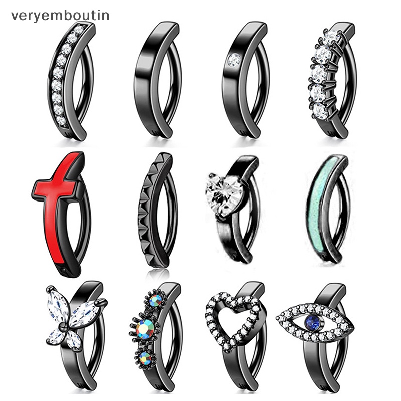 Khuyên Rốn Dạng Thanh Tạ Cong Bằng Thép Không Gỉ Đính Đá Zircon Phổ Biến Cho Nữ n