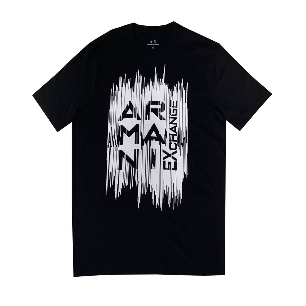 Áo thun ngắn tay in hình cổ tròn Armani Exchange / Ax Armani Tee
