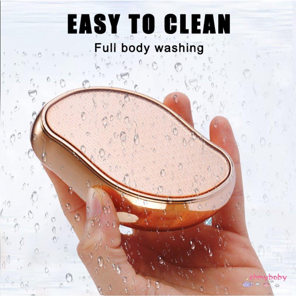 [InStock] Máy Cạo Râu Bằng Tay Có Thể Tái Sử Dụng Nano Kính Lông Và Chân Loại Bỏ Vết Chai Da Chết Gót Mài [Z/16]