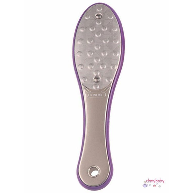 [OMB] Dụng cụ mài chân hai mặt bằng thép không gỉ làm móng Tập tin Callus Loại bỏ da chết [Z/14]