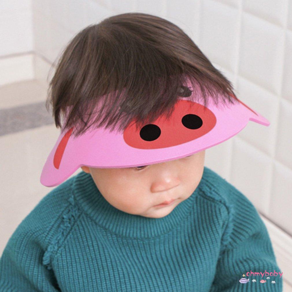 [InStock] Nón Tắm Có Thể Điều Chỉnh Cho Trẻ Sơ Sinh Tập Đi Em Dầu Gội Rửa Tóc Lá Chắn Trực Tiếp Áo Mũ Chăm Sóc [Z/2]