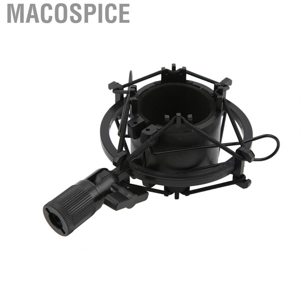 Macospice Microphone Shock Mount Holder Mic  47‑57mm For Recording ZIN