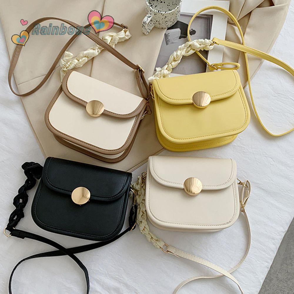 Túi Đeo Chéo Nhỏ Màu Cầu Vồng Thời Trang