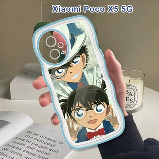 Ốp Điện Thoại Chống Sốc Họa Tiết conan Cho xiaomi poco x5 x4 pro 5g x4 nfc x4 gt f4