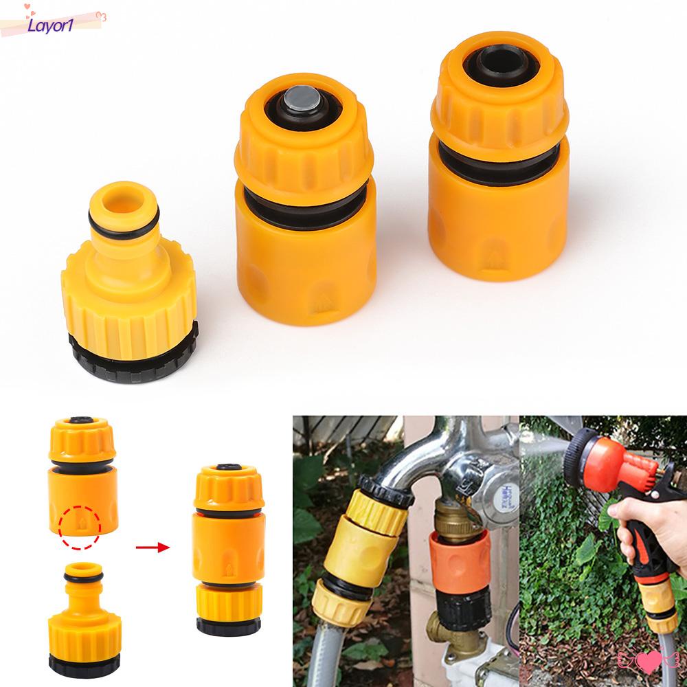 Set 1 Đầu Nối Ống Nước Tưới Cỏ / Rửa Xe Linh Hoạt