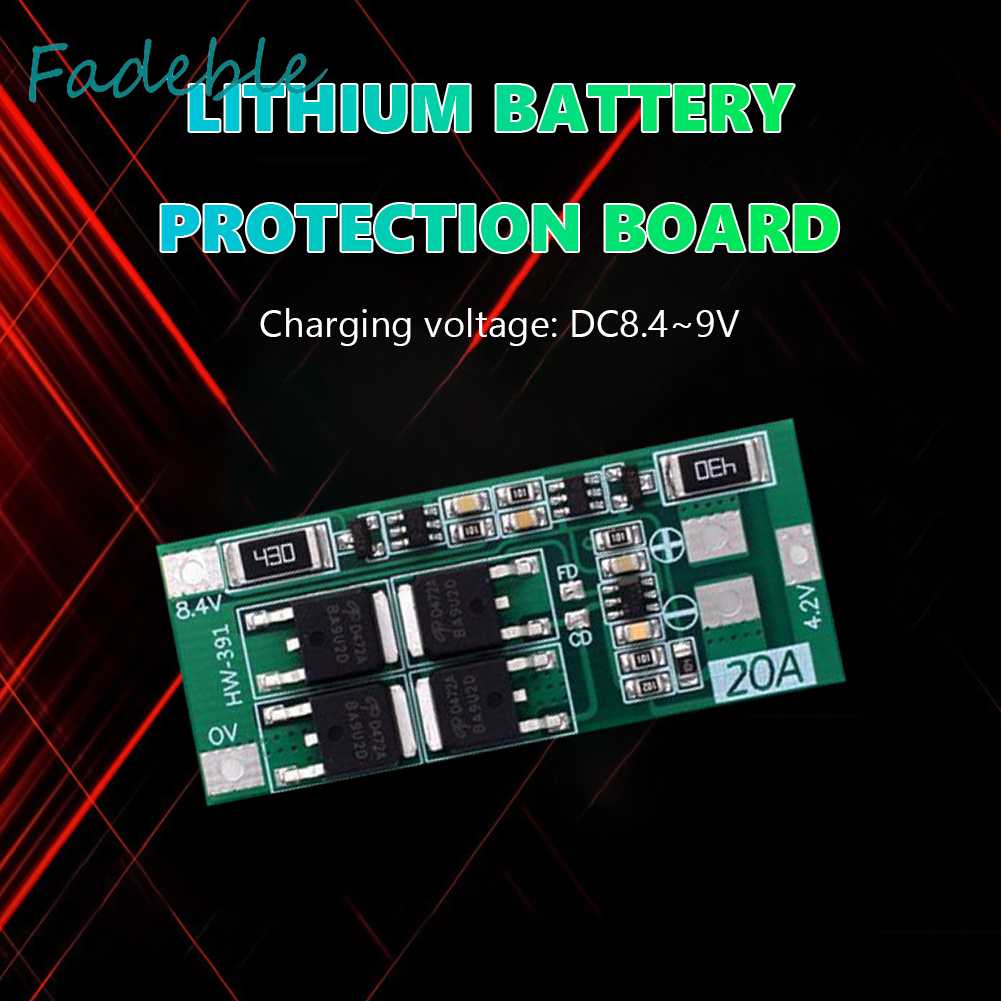 Bảng MạCh SạC Pin Lithium HW-391 2S 20A 18650 BMS