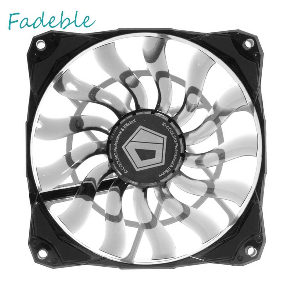 Quạt Tản Nhiệt Làm Mát 12cm Cho PC Case Chassis CPU 4 Pin Yên Tĩnh