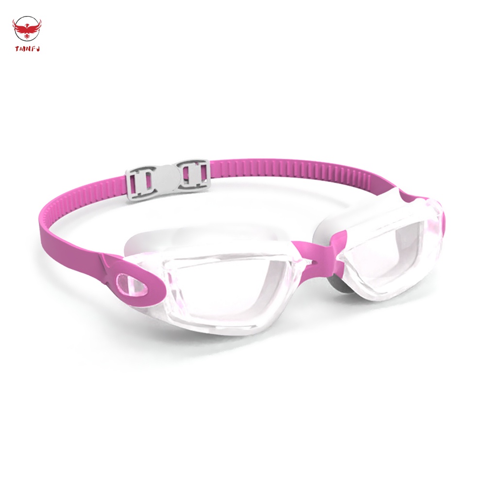 Kính Bơi Silicone Trong Suốt Có Dây Điều Chỉnh Dành Cho Người Lớn