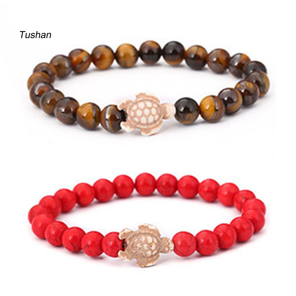 Vòng Tay Chuỗi Hạt Đá Tự Nhiên Unisex Thời Trang