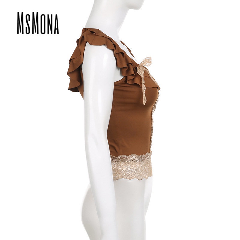 Áo Thun Ngắn Tay Cổ Tròn Màu Trơn Họa Tiết Hoa Thời Trang 2023 Cho Nữ