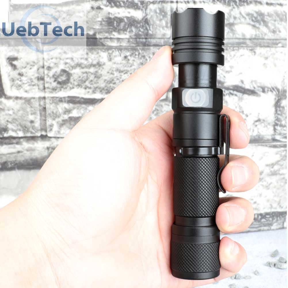 Đèn Pin LED XHP50 800LM 5 Chế Độ 1200mAh Sạc USB Tiện Dụng