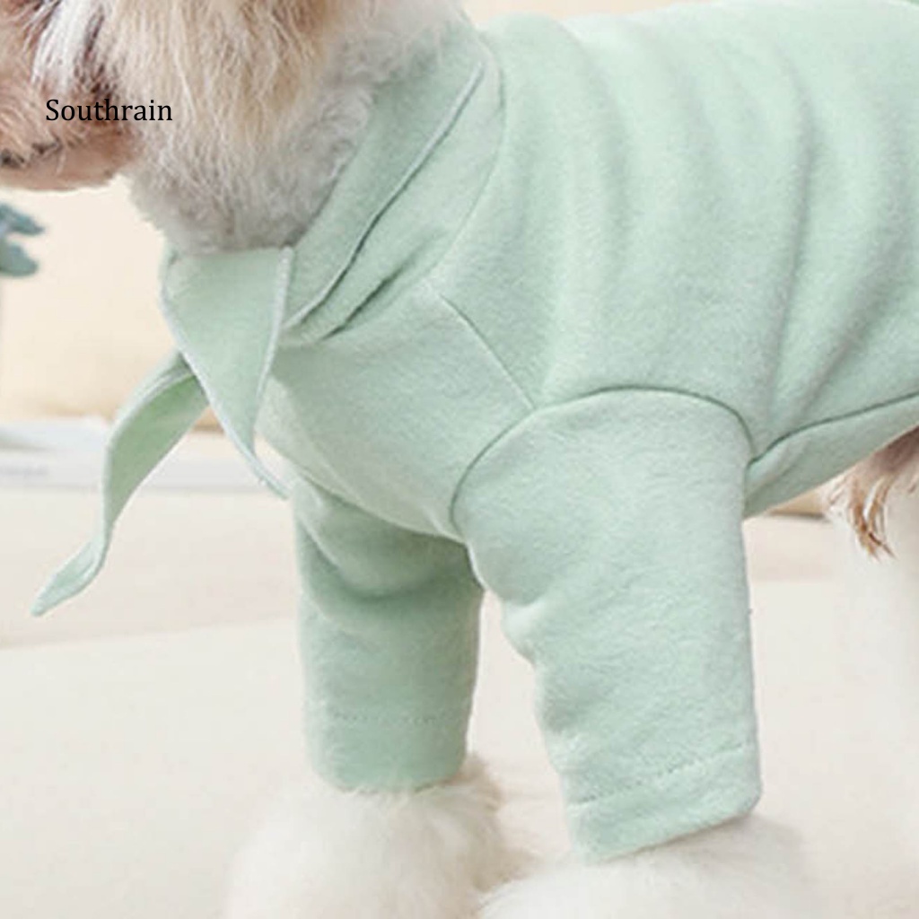 Áo Sweater Chui Đầu Màu Sắc Tinh Khiết Thân Thiện Với Da Cho Chó Cưng