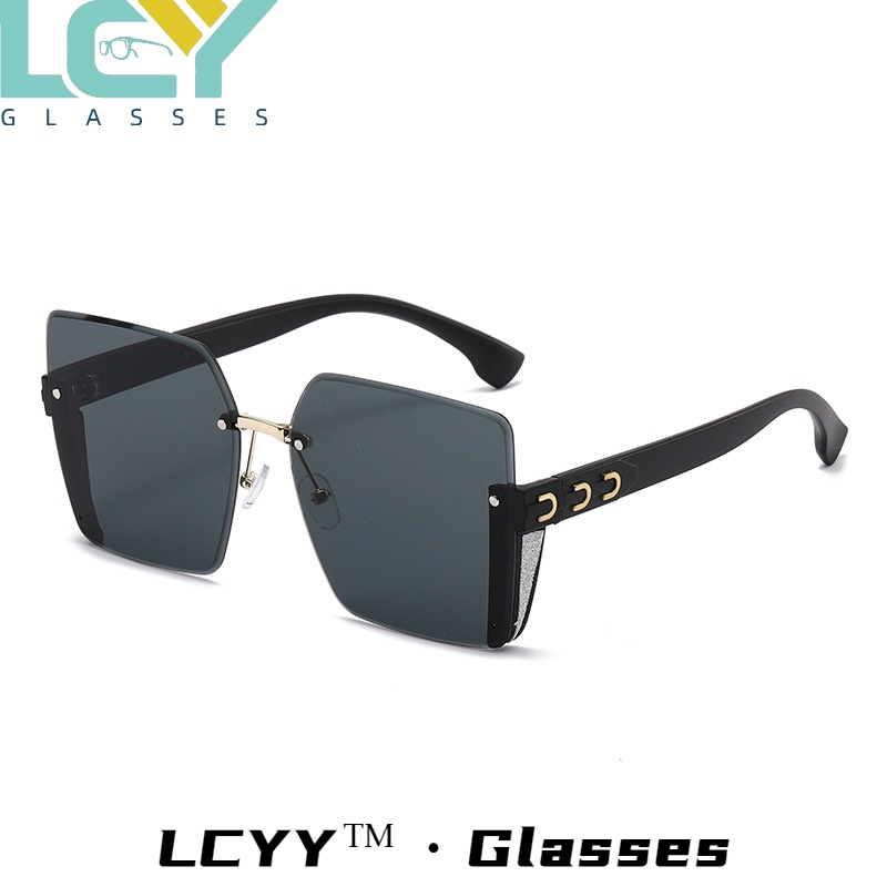 Kính Mát Không Gọng Cỡ Lớn Thời Trang Lxy2023 / 8825